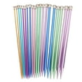 thumbnail image 6 of Gupbes 10in Knitting Needles Set Single Pointed 25cm Colored Ultra Light Various Sizes Available Aluminum Knitting Supplies,Aluminum Knitting Needles,10in Knitting Needles Set, 6 of 8