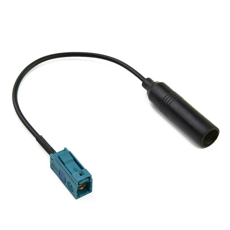 Unique Bargains Car Auto Radio Stereo AM/FM Antenna Cable Adapter Male Plug