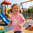 thumbnail image 4 of Riecok Girls Boys T Shirts 100th Day of School Crewneck Celebration Tees Funny Colorful Printed Short Sleeve Tops, 4 of 8