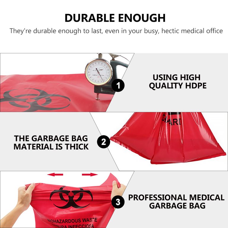 What Types of Waste Don't Go in Red Bags?