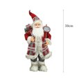 thumbnail image 1 of Muñeco de Papá Noel de alta calidad para decoración del hogar, muñeco de Papá Noel de 30/45cm, regalo de Año Nuevo, 1 piezas（D red gray 45cm, 1 of 5