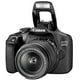 thumbnail image 2 of Canon EOS 2000D / Rebel T7 24.1MP CMOS 1080p DSLR Camera + EF-S 18-55mm f/3.5-5.6 Lens (Intl Model) Canon Canon EOS 2000D, 2 of 4