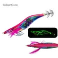 thumbnail image 3 of Explosive hook 2023 10g/15g/19g Jigs Fishing tackle 3.0# Hook Squid  hook Wood shrimp lures Fishing bait Octopus lure 19G-3.5 HOOK I, 3 of 8