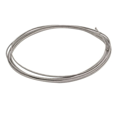 3 Meter Wire Splice - 3 Meter Width Silver Tone Metal K Type Thermocouple Extension Wire