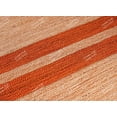 thumbnail image 6 of Chouhan Rugs Natural Jute Orange Lined Rug Bohemian Rug Decor Rug Handwoven Rug Custom Rug Decorative Rug, 6 of 8