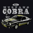 thumbnail image 3 of Tee Hunt Ford Mustang Cobra T-Shirt American Classic Muscle Car Licensed Mens Shirt, Ash Gray, 3X-Large, 3 of 5