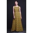 thumbnail image 2 of Bimba Ikat Robe Longue Décontractée Sans Manches à Col Rond pour Femmes, Imprimée - Très Petit, 2 of 6