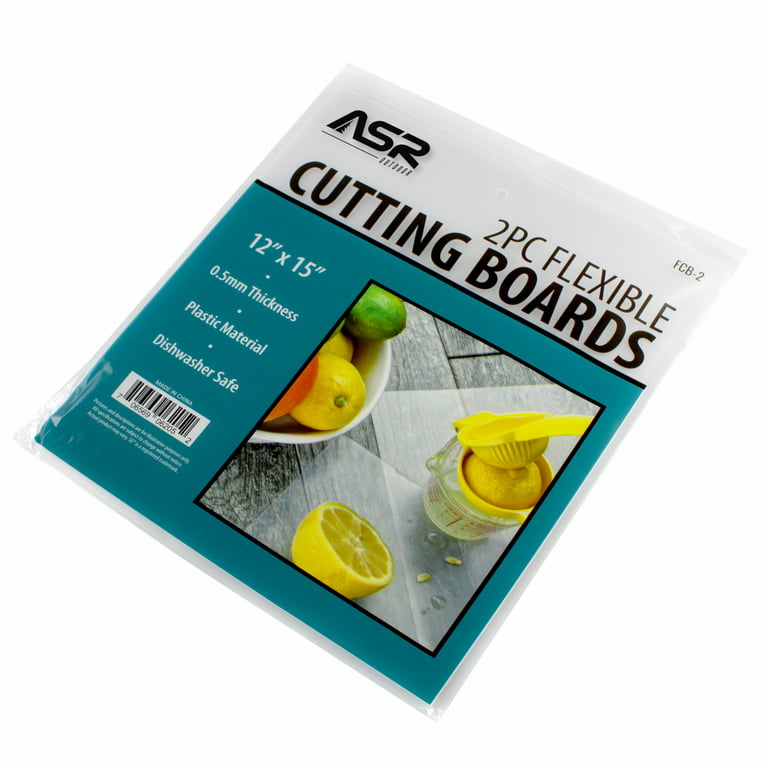 1pc Thin Green Plastic Folding Cutting Board
