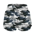 thumbnail image 5 of Women's Active Skort Crossover High Waisted Flowy Running Butterfly Shorts Lightweight Comfy Breathable High Elastic Gym Shorts Tennis Skorts Shorts with Pockets,Camouflage,M, 5 of 6