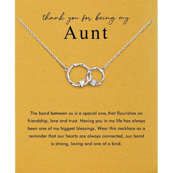 Birthday Gifts for Mom, Grandma, Best Friend, Sister, Aunt, NANA, Thank You Gifts Relationship Necklace for Women in Christmas Mother's Day