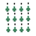 thumbnail image 1 of 12 decoraciones para árboles de San Valentín, decoración de pared de jardín para patio trasero, trébol de buena suerte, adorno colgante para Ropa, zapatos y accesorios Miscelánea fregar 12 piezas Sonducket AP008832-02B, 1 of 6