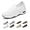 White, variant on Women's slip-on orthopedic sports shoes with arch support low-top shoes wedge heel walking shoes