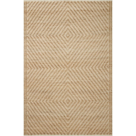 Angela Rose x Loloi Colton Natural / Ivory 5'-0" x 7'-0" Area Rug