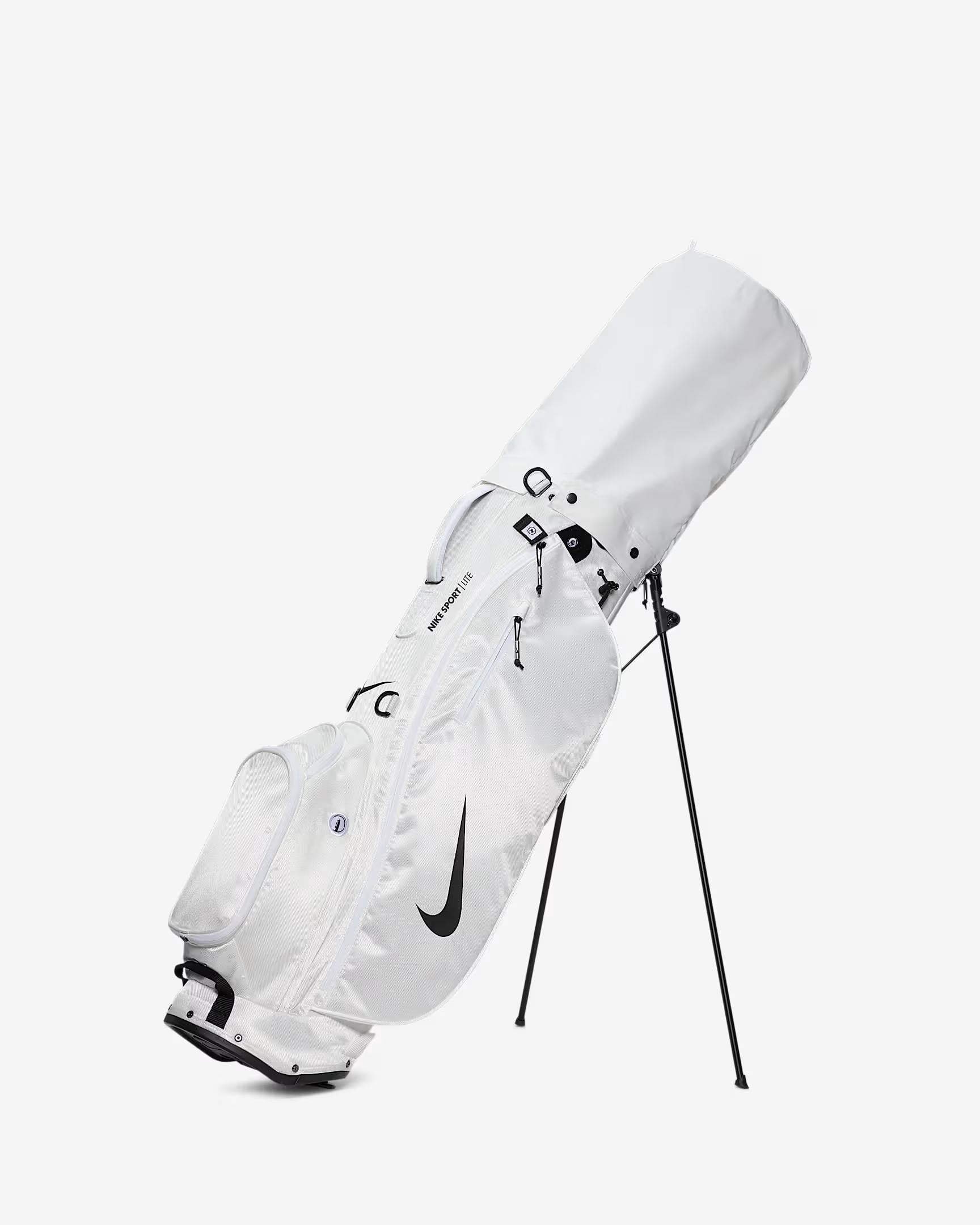 Nike Sport Lite ホワイトキャディバッグ Nike Sport Lite Ergonomic Golf Bag with Air Dual Strap and