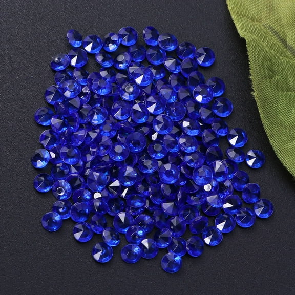FRCOLOR Blue Acrylic Crystal Rhinestones for Craft Use Bright and Outstanding Decorations Suitable for DIY Crafts 4.5mm