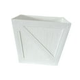 thumbnail image 3 of koolsoo Resin Planter Box Country Style Simple Plant Pot for Garden Hotel Home Decor White, 3 of 9