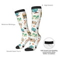 thumbnail image 4 of Rocae Travel1 for Novelty Casual compression Socks For Women Men Contrast Color Stockings, 4 of 6