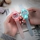 thumbnail image 4 of Relojes Sanrio Hello Kitty Kawaii Kuromi My Melody Cinnamoroll estudiantes niños LED pulsera luminosa reloj niños regalos de cumpleaños, 4 of 5