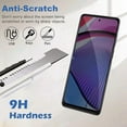 thumbnail image 3 of iuhds【3 Pack Privacy Screen Protector for Motorola Moto G Power 5G (2023) 9H Tempered Glass Anti-Spy Private Film Compatible for Motorola Moto G Power 5G (2023) Case Friendly, 3 of 7