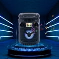 thumbnail image 2 of Altavoz Bluetooth, Estéreo Portátil Al Aire Libre con Luces de Color, Mini Estéreo Portátil con Soporte de Karaoke, 2 of 9