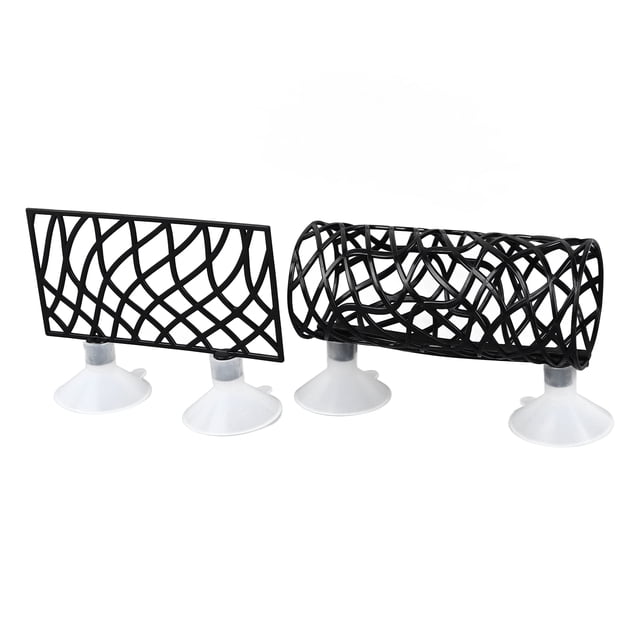 Escondite, 13x10x1 Camarón Puede Accesorios Beta Acuarios De Peces Accesorios Con Pequeño Agujero Diseño Hueco Material No Dañino Extraíble Para El Agua Del Acuario Puede
