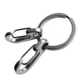 thumbnail image 1 of 2PCS Clip de Resorte Macarena Acero Inoxidable Anillo dividido llavero, 1 of 7