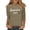 Dark Green, variant on Women's T-Shirts America 250 Patriotic We The People Graphic Crew Neck 3/4 Sleeve Top