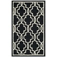 thumbnail image 3 of SAFAVIEH Cambridge Kyle Geometric Wool Area Rug, Black/Ivory, 3' x 5', 3 of 9