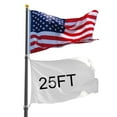 thumbnail image 7 of Afoxsos 25 ft. Aluminum Telescoping Flagpole with U.S. Flag and Handcrafted Golden Top Finial, 7 of 7