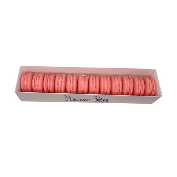 Macaron Bites Strawberry French Macarons, 12 Count