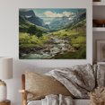 thumbnail image 2 of Designart "Ordesa s Rugged Beauty Spanish Mountains I" Landscapes Print on Natural Pine Wood, 2 of 5