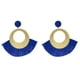 thumbnail image 4 of Pendientes colgantes borla Salvador Azul, 4 of 6