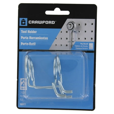 - Crawford Peg Tool Holder - 2 Pack