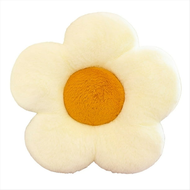Cojines de Flores - Almohada con Forma de Girasol Cojines con Forma de para la Decoración del Hogar y la Oficina A