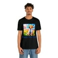 thumbnail image 5 of Unisex Jersey Short Sleeve Streetwear Bella Canvas T-Shirt Happy Paw Day, 5 of 12