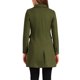 thumbnail image 3 of Abrigo de invierno para mujer INSPIRE CHIC con solapa muesca, abrigo trench de doble botonadura, talla XL, verde ejército, 3 of 6