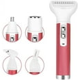 thumbnail image 1 of Depiladora femenina, afeitadora eléctrica 5 en 1 indolora, recargable por USB, recortadora de cejas y nariz, depilación facial de bikini impermeable para el cuerpo femenino Zhivalor HMHZ838, 1 of 4