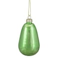 thumbnail image 4 of Northlight 3.5" Green and White Avocado Glass Christmas Ornament, 4 of 4