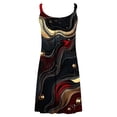 thumbnail image 5 of Censtreet Nightgown for Womens Nightshirt Summer Sleepwear Vacation Style Hawaiian Print Sleep Tank Chemise Sleeveless Dress, 5 of 7
