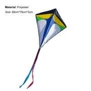 Visland New Diamond Kite For Children With Handle Fly Line For Outdoor Sports