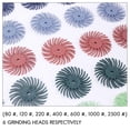thumbnail image 5 of 50pcs 1 Inch Radial Bristle Disc Kit Abrasive Brush 3mm Shank Detail Polishing Wheel for Rotary Tool Accessories, 5 of 5