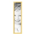 thumbnail image 2 of ArtToFrames 6" x 25" Warm Square Gold Picture Frame, 6x25 inch Multi Wood Poster Frame (WOM-5102),  Pack, 2 of 7