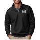 thumbnail image 1 of Blusa y camisa de manga larga con cuello alto para hombre, sudadera con capucha estampada, jersey deportivo con media cremallera, blusa de manga larga con cuello alto para hombre, blusa de poliéster, 1 of 4