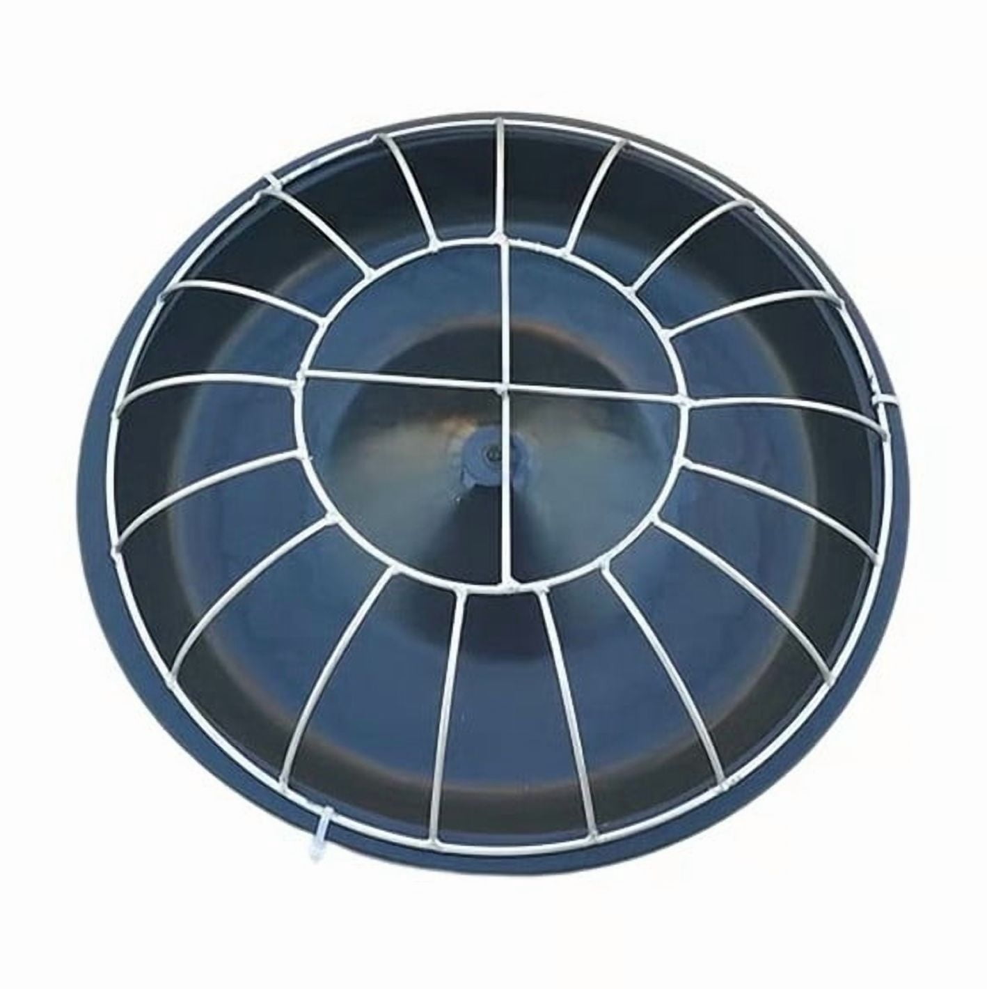 Large Capacity Round Automatic Poultry Feeder, Portable Animals Food Container with Mesh Cover, Plastic Durable Chicken Feeder Water Dispenser, Bird Feeding Bucket Decor, 30cm