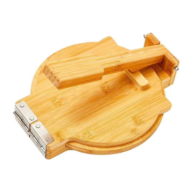 Tortilla de madera prensa de 10 pulgadas manuales multifuncionales pasteles de frutas tortilla de maíz, fabricante de la de de herramientas