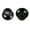Black, variant on 2Pcs Aluminum Alloy Thumbsticks Analogs for P5 P4 Controller Metal Joystick Grip Cap Gaming Button Part