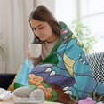 thumbnail image 5 of Pokemon Nidoqueen Throw Blanket Cute Flannel for Boys Girls Men Women, 5 of 7