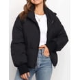thumbnail image 5 of Women’s Winter Cropped Puffer Jacket Coat Short Warm Quilted Jacket, 5 of 7