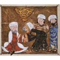 thumbnail image 2 of Muslim Court 1334 A.D. Nabu Zayd Pleads Before The Cadi Of Ma'Arra Magamat Of Al-Hariri Illuminated Manuscript 1334., 2 of 2