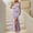 Purple, variant on Swuxness Women Sleeveless Formal Maxi Dresses, Women Maxi Evening Gown, Women's Solid Color Slim Spaghetti Strap Elegant Slit Formal Evening Gown Dress Purple, XS